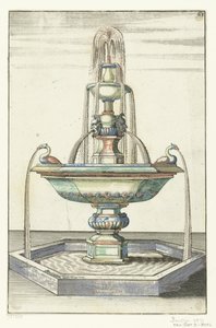 Fountain Consisting of Three Basins by Anonymous