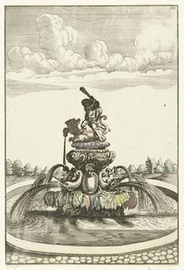 Fountain with Hercules and Ladon
