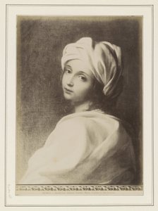 Photoreproduction of a Painting by Guido Reni (attributed), Depicting Beatrice Cenci by Anonymous
