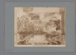 Photoreproduction of the Fresco The Deluge by Michelangelo in the Sistine Chapel by Anonymous