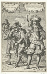 French Caricature on the Loss of Ghent, 1678 (title on object)