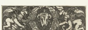 Frieze with the Skull of an Animal by Anonymous