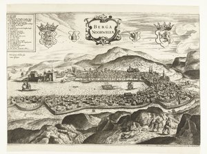 View of Bergen (Norway), 1665 by Anonymous