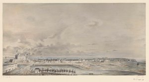 View of Fort Elmina on the Coast of Ghana by Anonymous