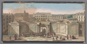 View of Hôtel de Soubise in Paris by Anonymous