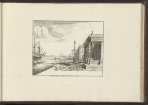 View of Palazzo del Nunzio Ponteficio in Venice by Anonymous