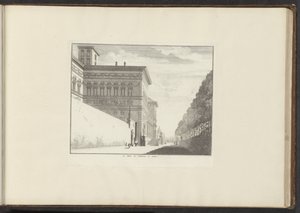 View of Villa Borghese in Rome by Anonymous