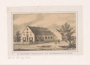 View of the Christian Normal School in Zetten