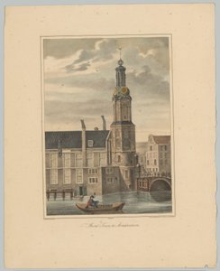 View of the Munttoren in Amsterdam (Views of the Six Main Towers of the City of Amsterdam. 2nd Booklet)