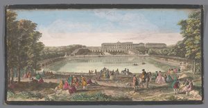 View of the Orangery of the Palace of Versailles by Anonymous