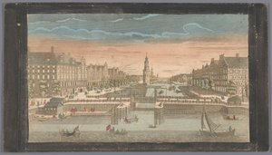 View of the Oudeschans in Amsterdam Seen from the IJ by Anonymous
