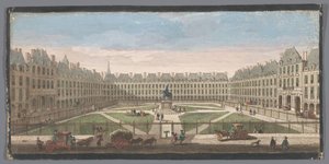 View of the Place Royale in Paris by Anonymous
