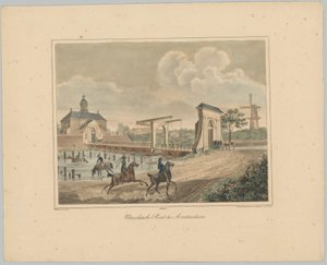 View of the Utrecht Gate in Amsterdam (Views of the Six Main Gates of the City of Amsterdam, 1st Booklet)