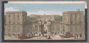 View of the Front of a Palace by Anonymous