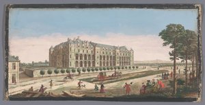 View of the Château de Madrid in Paris by Anonymous
