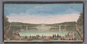 View of the Château de Marly by Anonymous