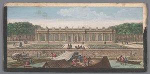 View of the Grand Trianon in the Garden of Versailles by Anonymous