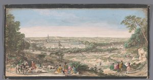 View of the Maison Royale de Saint-Louis in Saint-Cyr by Anonymous