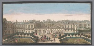 View of the Palais Royal in Paris