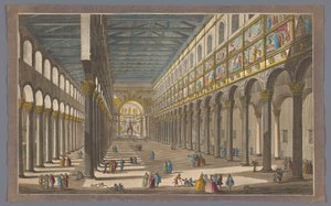 View of the Interior of St. Paul