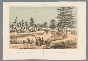 View of the Former Buitengasthuis near Haarlem by Anonymous