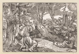 Saint Francis Receiving the Stigmata by Anonymous