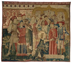 The Martyrdom of Saint George (De geschiedenis van de heilige Joris) by Anonymous