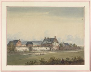 Farm La Haye-Sainte in Mont-Saint-Jean by Anonymous