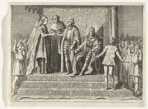 Marriage of Jacoba of Bavaria and Frank van Borselen, 1434 by Anonymous