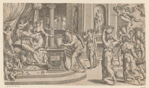 Marriage of Vertumnus and Pomona by Anonymous
