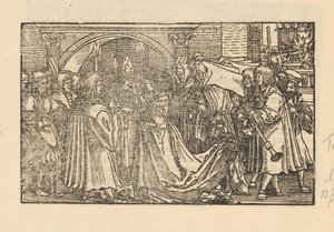 Marriage Ceremony at a Bridal Portal by Anonymous