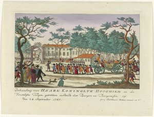 Reception of the Princess of Orange and the Children, 1787