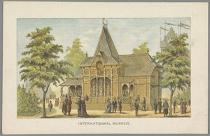 International Wine House at the World Exhibition in Amsterdam, 1883