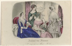 Journal des Femmes, 1840-1851, Pl. 1580 by Anonymous