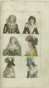 Cabinet of Fashion and Taste 1791, pl. XII by Anonymous
