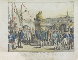 Arrival of the Sovereign Prince in Amsterdam, 1813