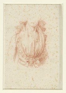 Costume Study for a Portrait of Madame Moreau by Anonymous