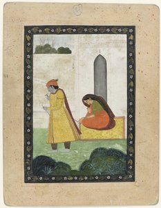 Krishna Leaves Radha