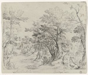 Landscape with Venus Mourning the Death of Adonis by Anonymous