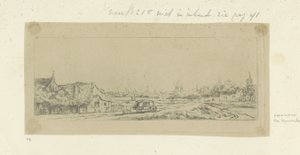 Landscape with a Carriage by Anonymous