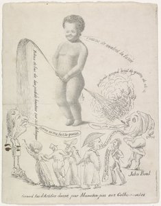Manneken Pis Fireworks, 1820