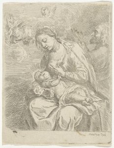 Mary Nursing the Christ Child by Anonymous