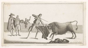 Matador Challenges a Bull (Coleccion de las principales suertes de una corrida de toros series) (Collection of the Main Maneuvers in Bullfighting series)