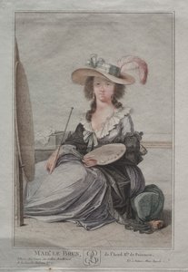 Mme Vigée Lebrun by Anonymous