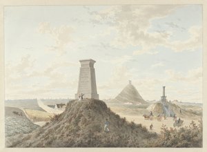 Monuments at Waterloo, 1815