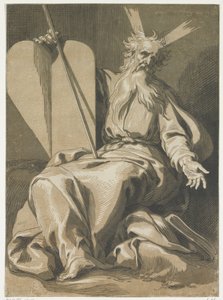 Moses with the Tablets of the Law by Anonymous