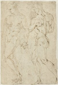 Naked Man in a Pose of Despair