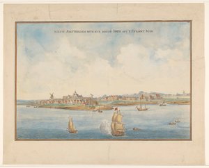 New Amsterdam or New York on the Island of Manhattan