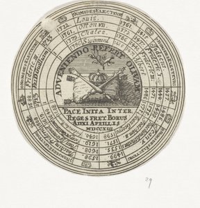 Medal with an Emblem and the Names of the Electors of Brandenburg by Anonymous