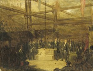 Ceremony of Scottish Freemasons by Anonymous